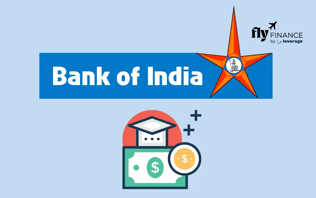 Bank of India Education loan interest rate