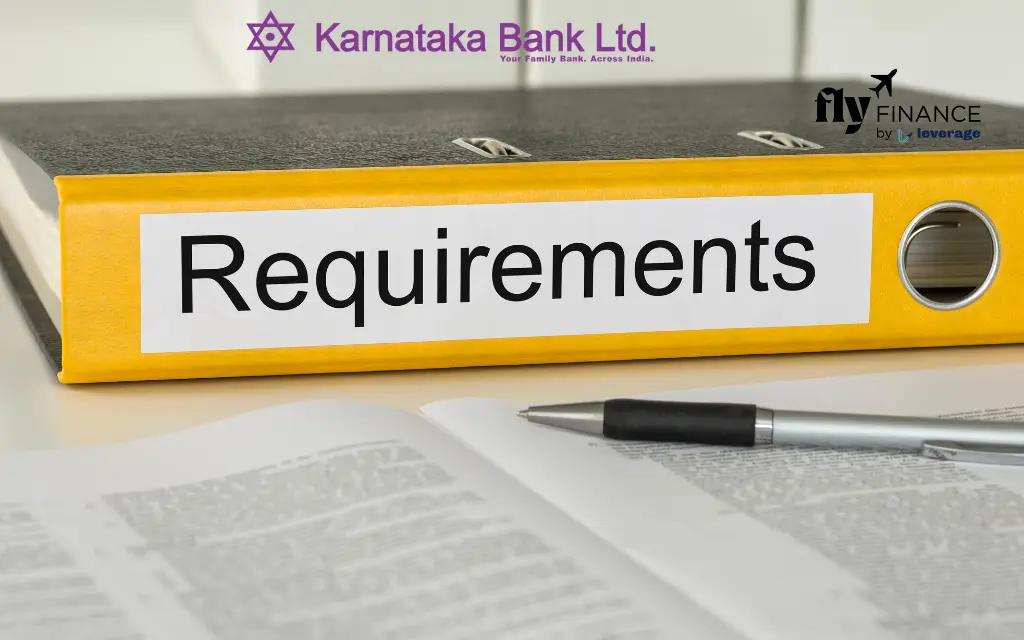 Karnataka Bank Education Loan Documents Required