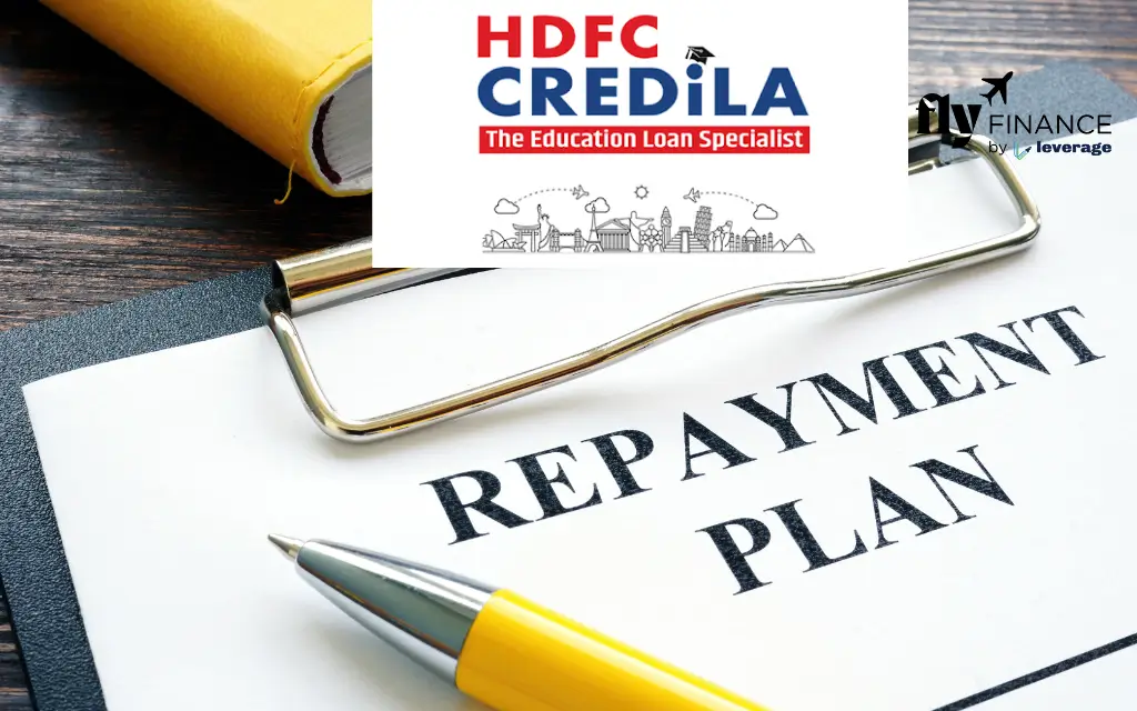 HDFC Credila education loan repayment